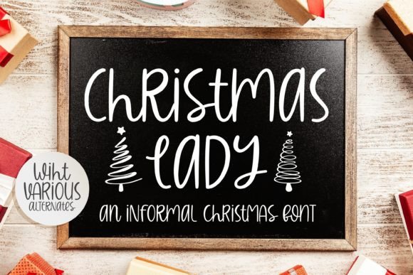 A Review of Christmas Lady Font for Web Design