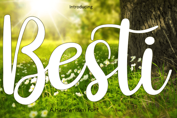 Besti: A Playful Handwritten Font for Creative Projects