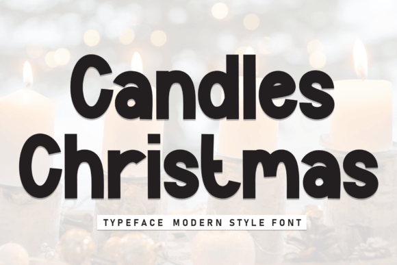 Candles Christmas Font: A Festive Script for Modern Campaigns