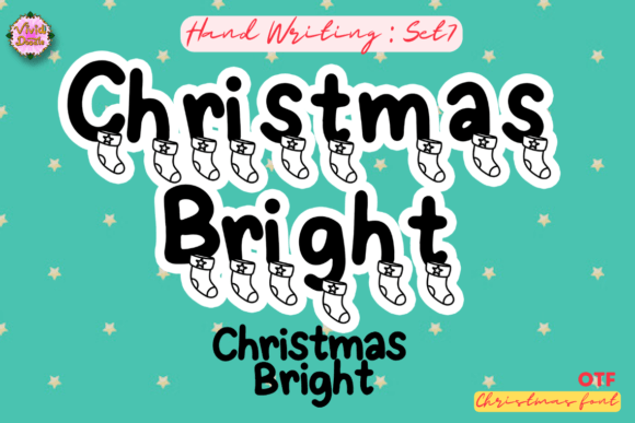 Christmas Bright 1: A Festive Font for Creative Web Design