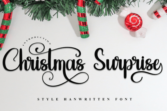 Christmas Surprise: A Font Designed for Editorial Moments