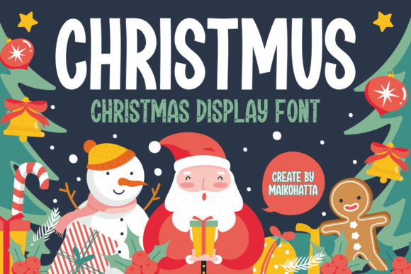 Christmus: A Premium Christmas Display Font for Your Brand