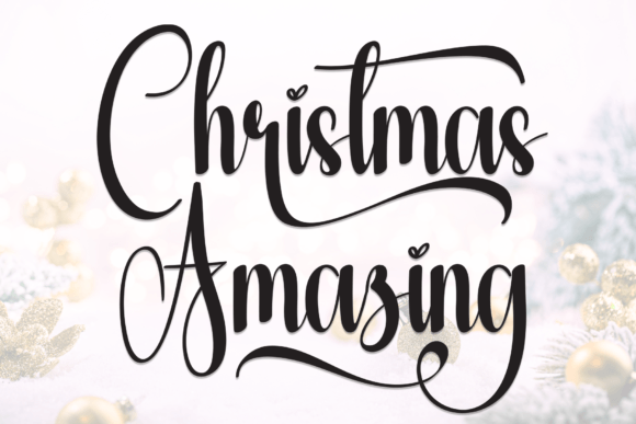 Crafting Brands with the Christmas Amazing Handwritten Font