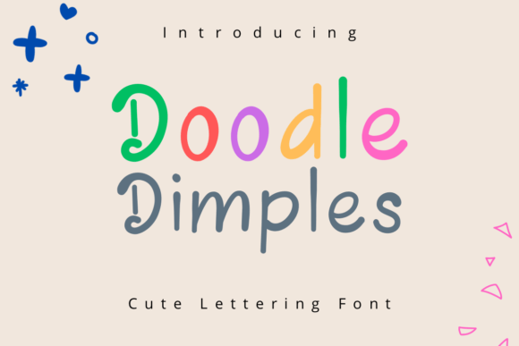 Doodle Dimples: A Font That Adds Friendly Character