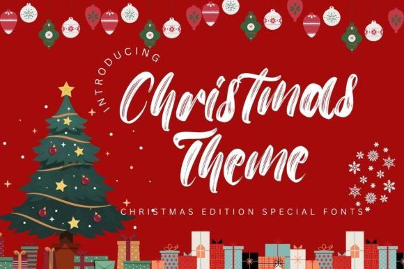 Enhance Your Brand with Christmas Theme Font