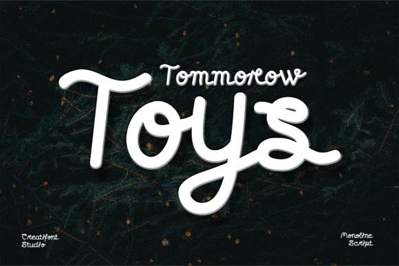 Enhance Your Editorial Design with Tomorrow Toys Font