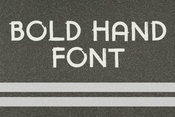 Enhancing Web Design with Bold Hand Font