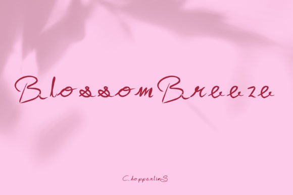 Exploring Blossombreeze: A Refined Font for Editorial Elegance