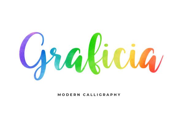 Graficia: The Beautiful Script Font for Crafters and Makers
