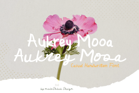 How Aukrey Mooa Font Can Enhance Your Marketing Visuals
