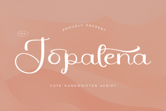 Jopalena: A Handwritten Script Font for Editorial Charm
