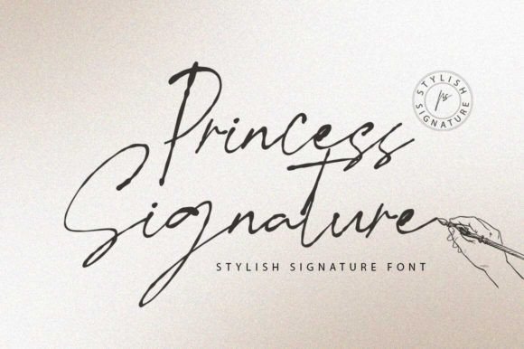 Princess Signature: A Font That Elevates Your Brand's Handcrafted Feel