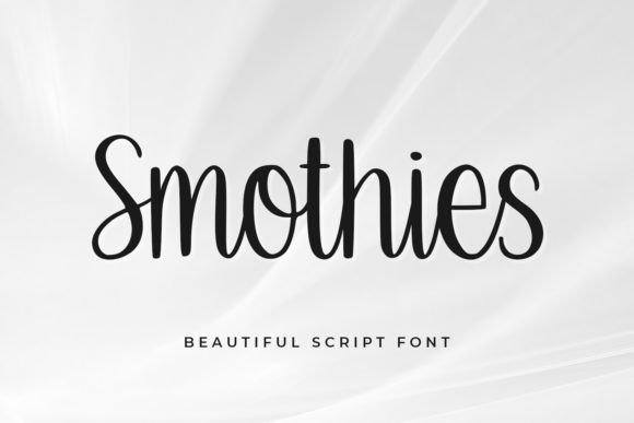 Smothies: The Font for Brands That Need a Human Touch