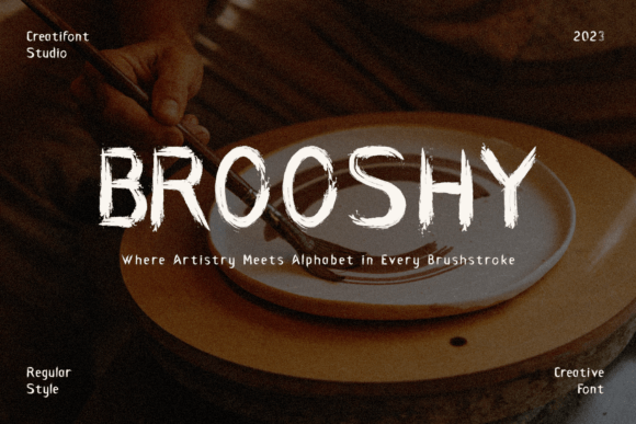 Testing Brooshy: A Display Font for Web Design