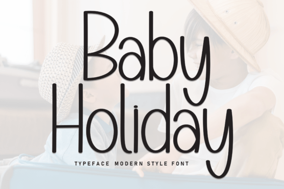 The Handmade Magic of the Baby Holiday Font