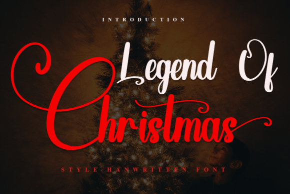 The Legend of Christmas Font for Your Seasonal Branding