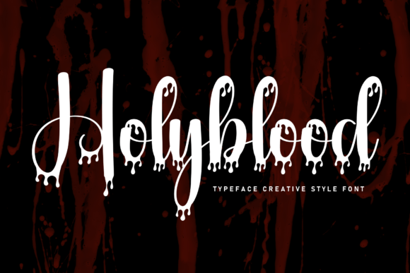 Transform Your Brand with Holyblood: A Premium Script Font