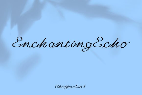 Using the Enchanting Echo Typeface for Editorial Design
