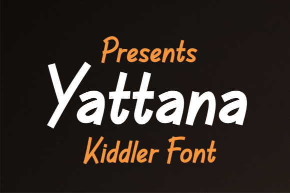 Yattana Kiddler: A Script Font for Playful Premium Projects